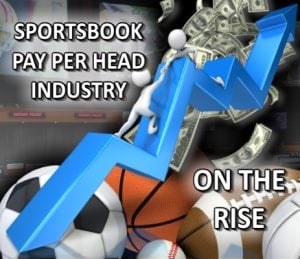 The sportsbook pay per head industry is on the rise 