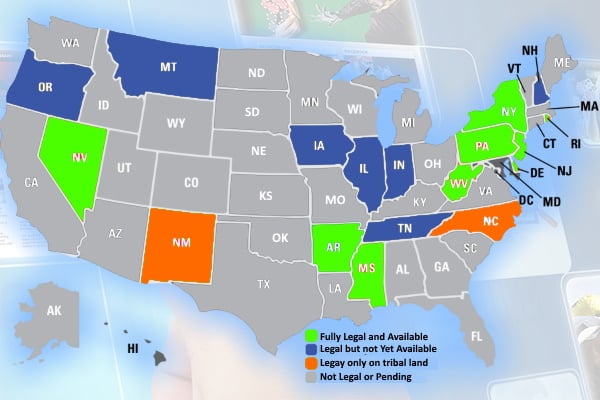 Update on which States have Legal Sports Betting
